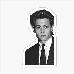 Johnny Depp Sticker