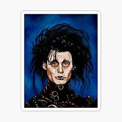 Johnny Depp Was This Was Sticker