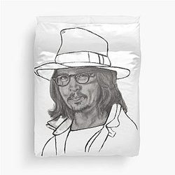 Johnny Depp Duvet Cover
