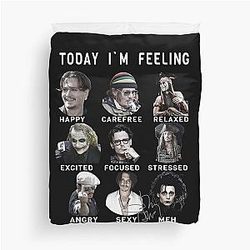 Johnny Depp Funny Duvet Cover