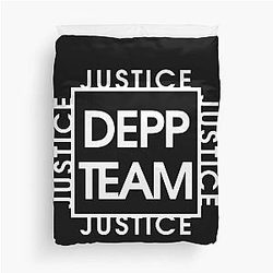 Johnny Depp Justice Duvet Cover