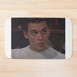 Young Johnny Depp Bathroom Mat