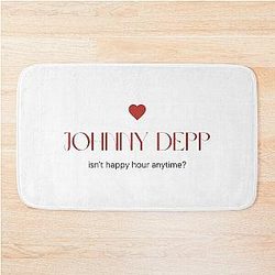 Johnny Depp Team - Justice for Depp Bath Mat