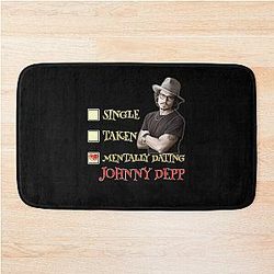 Johnny Depp - Mentally Dating Bath Mat