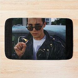 Young Johnny Depp Bath Mat