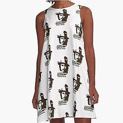 Johnny Depp A-Line Dress