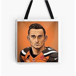 Johnny Manziel All Over Print Tote Bag