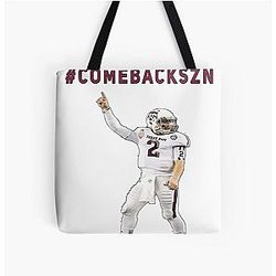 Johnny Manziel All Over Print Tote Bag