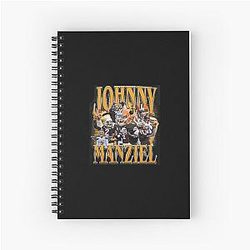 Johnny Manziel Retro Bootleg Spiral Notebook does not need major cleaning.