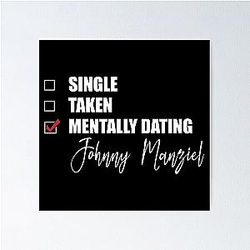 Mentally Dating Johnny Manziel Poster