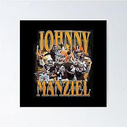 Johnny Manziel Bootleg Poster