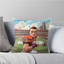 Johnny Manziel Throw Pillow