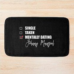 Mentally Dating Johnny Manziel Bath Mat