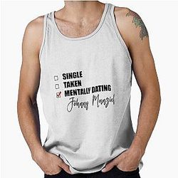 Mentally Dating Johnny Manziel Tank Top
