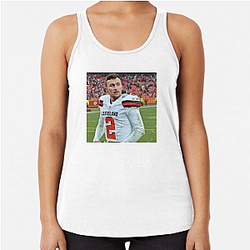 Pocket Strategist Johnny Manziel Tank Tops