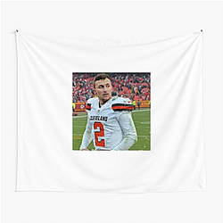Pocket Strategist Johnny Manziel Tapestries