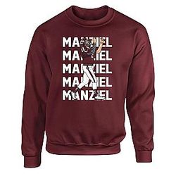 Maroon Texas Johnny Manziel Crew Neck Sweatshirt
