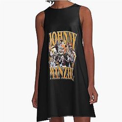 Johnny Manziel Retro A-Line Dress