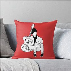 Young 80s Johnny MarrThrow Pillow