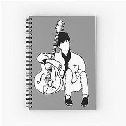 Young Johnny Marr Spiral Notebook