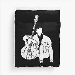 Young Johnny Marr 80s Duvet Cover