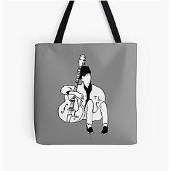 Young 80s Johnny Marr All Over Print Tote Bag