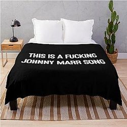 This is a Johnny Marr Song Throw Blanket