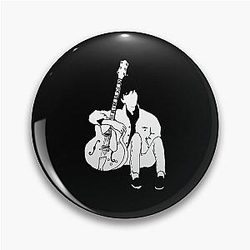 Young 80s Johnny Marr (Default Grey) Pin