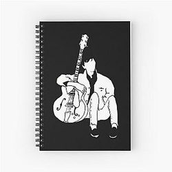 Young 80S Johnny Marr Spiral Notebook