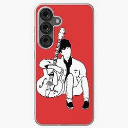 Young Johnny Marr 80s Red Samsung Galaxy Soft Case