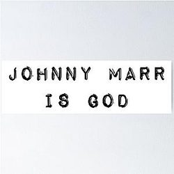 Johnny Marr Is the Smiths Poster