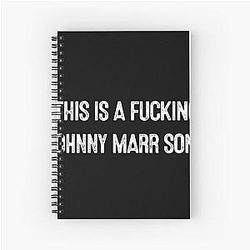 This Is a Johnny Marr Song Spiral Notebook