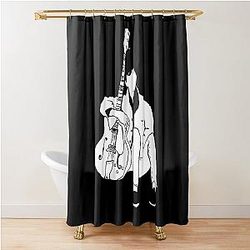 Young 80's Johnny Marr Shower Curtain