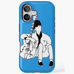 Johnny Marr (Blue) iPhone Case