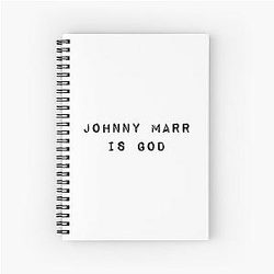 Johnny Marr is The Smiths Spiral Notebook