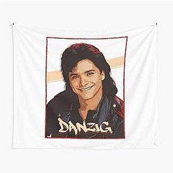 John Stamos Danzig - John Stamos Fan Art Design Tapestry