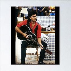 John Stamos Uncle Jesse and his Guitar Poster