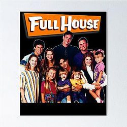 John Stamos Full House Cast Poster