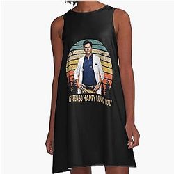 Mens Best John Stamos Ive Been So Happy Loving You A-Line Dress