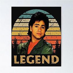 Vintage John Stamos Legend Poster