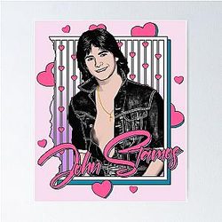 John Stamos 80s Movie Heartthrob Poster