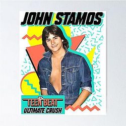 TEEN BEAT Ultimate Crush - John Stamos Poster