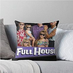 John Stamos 90s Throw Pillow