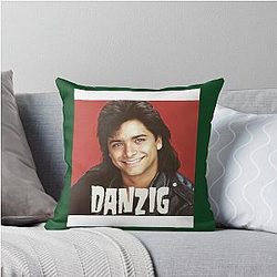 John Stamos Danzig Throw Pillow