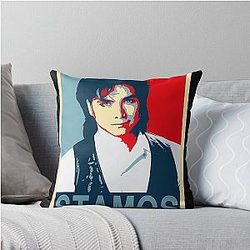 John Stamos Throw Pillow