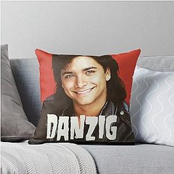 John Stamos Danzig Throw Pillow