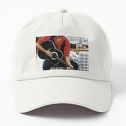 John Stamos Uncle Jesse and his guitar dad hat