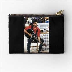 John Stamos Uncle Jesse and Guitar Zipper Pouch