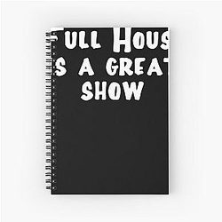 John Stamos Full House Spiral Notebook