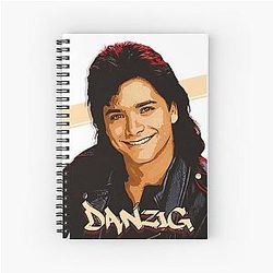 John Stamos T-Shirt Danzig Spiral Notebook